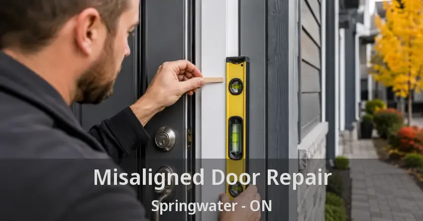 Misaligned Door Repair Springwater - ON