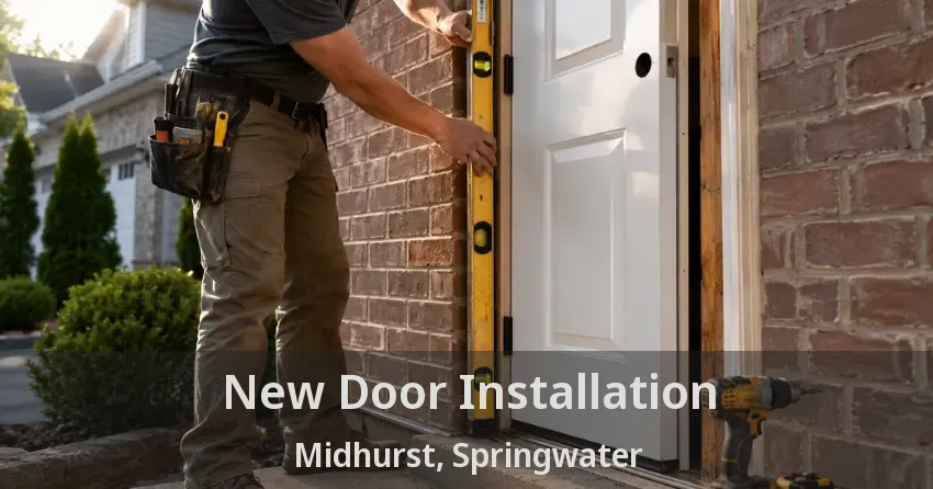 New Door Installation Midhurst, Springwater - ON