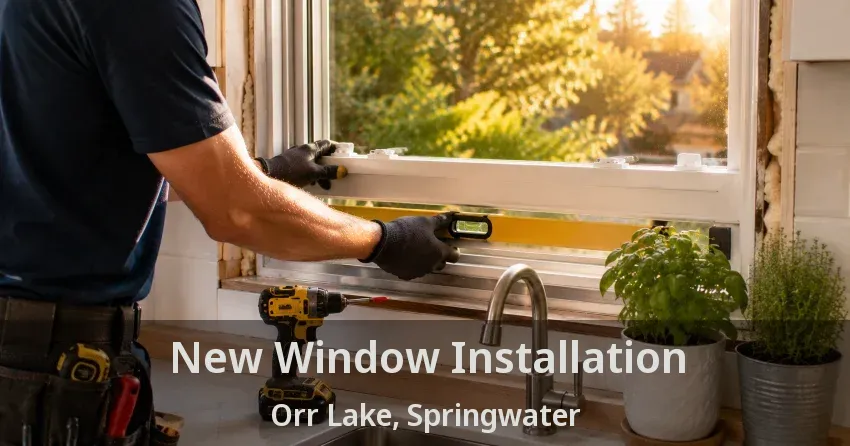 New Window Installation Orr Lake, Springwater - ON
