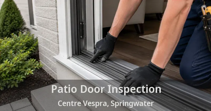 Patio Door Inspection Centre Vespra, Springwater - ON