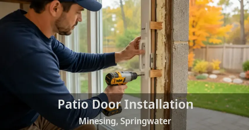 Patio Door Installation Minesing, Springwater - ON