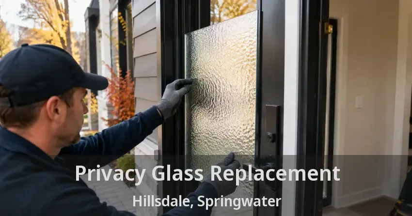 Privacy Glass Replacement Hillsdale, Springwater - ON