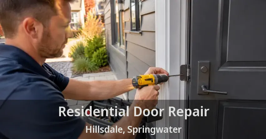 Residential Door Repair Hillsdale, Springwater - ON