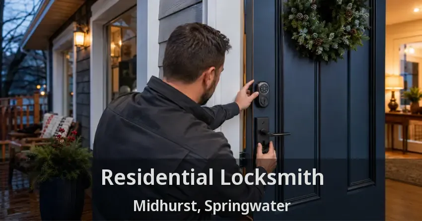 Residential Locksmith Midhurst, Springwater - ON