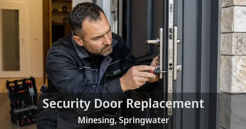 Security Door Replacement Minesing, Springwater - ON