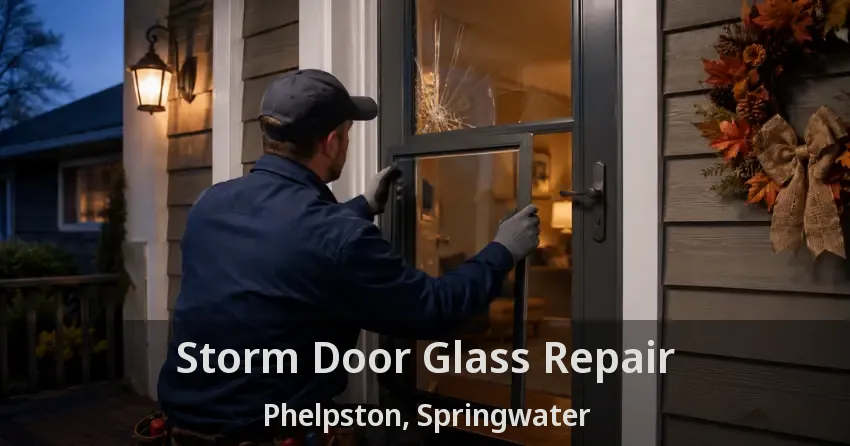 Storm Door Glass Repair Phelpston, Springwater - ON