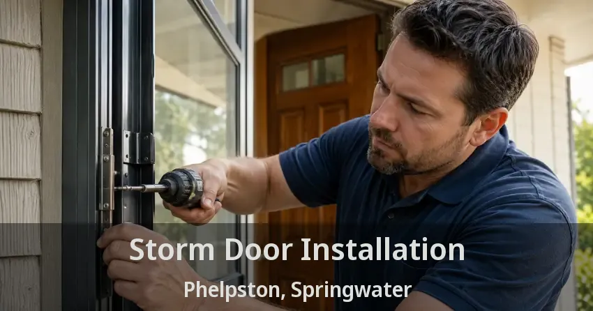 Storm Door Installation Phelpston, Springwater - ON