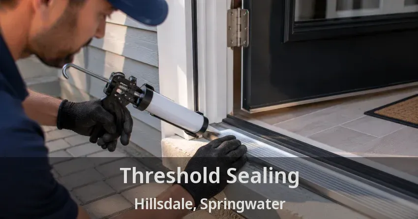 Threshold Sealing Hillsdale, Springwater - ON