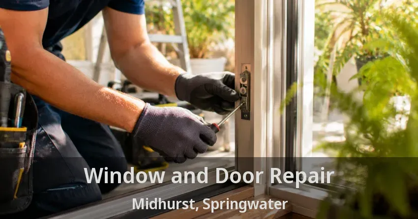 Window and Door Repair Midhurst, Springwater - ON