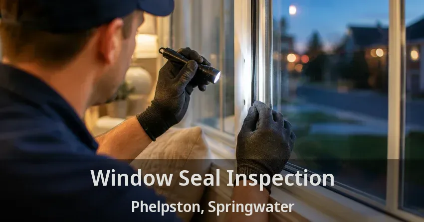 Window Seal Inspection Phelpston, Springwater - ON