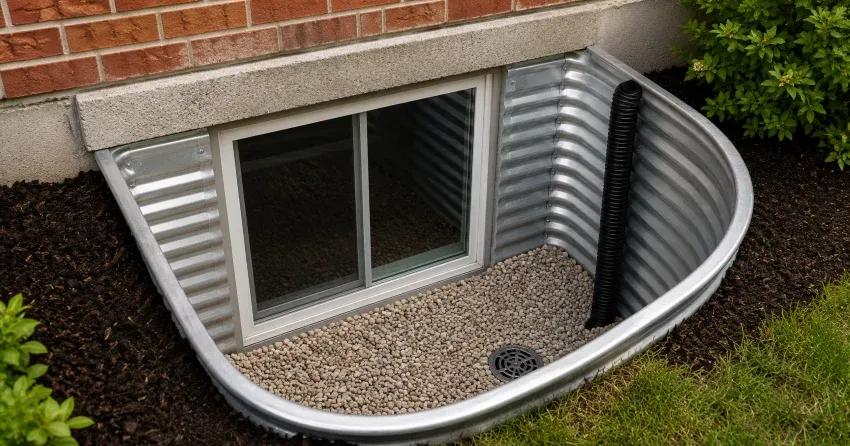 fixed window installation with continuous perimeter seal in Springwater