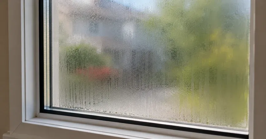 technician installing replacement insulated glass unit in Springwater