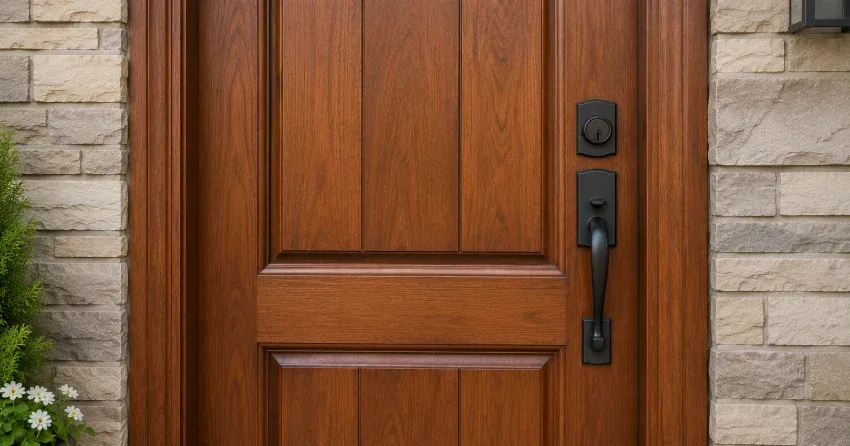 custom door installation technician fitting frame Springwater